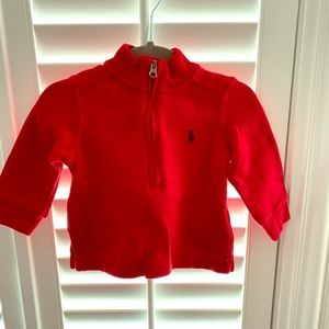 Ralph Lauren 9 month red pullover